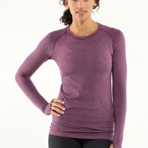 Lululemon long-sleeve Run Swiftly top